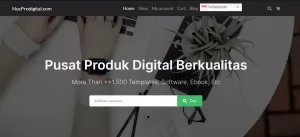 Koleksi Template Web Premium Terpercaya di Jakarta: NucProdigital.com